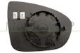 PRASCO Spiegelglas, Außenspiegel OP3547504 links, asphärisch