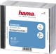 Hama boîte CD jewel double 5-pack noir