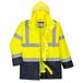 Portwest US768 Hi-Vis Executive Jack Getapete Naden Tweeweg Rits 300D Nylon