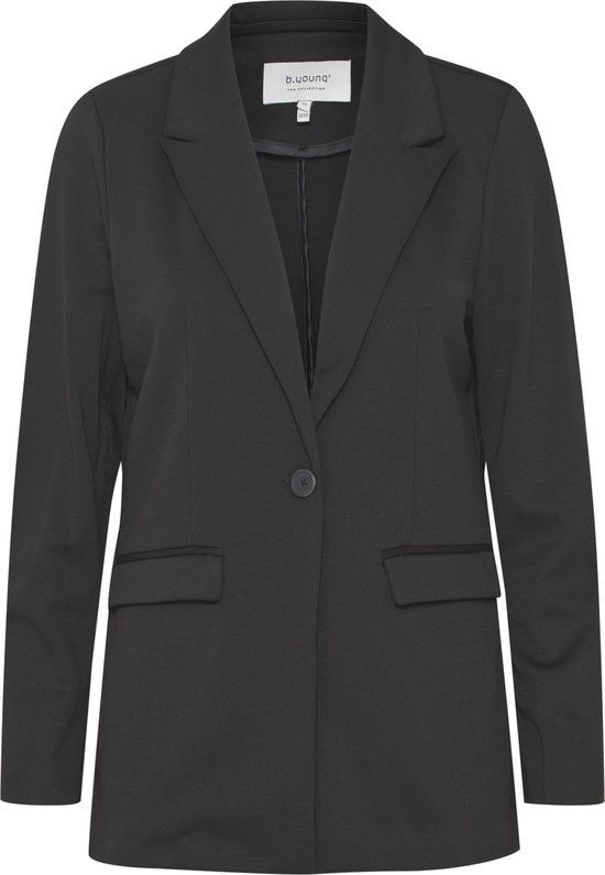 b.young BYRIZETTA LONG BLAZER 2 - Zwart - Maat 36 - Dames