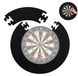 Dartbord Surround Ring - 5-delige bescherming - Geluidsabsorberend - Waterdicht - Geschikt voor Ø 45 cm dartbord - Eenvoudig te monteren - Dartbord bescherming