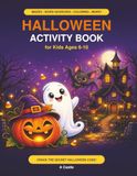 Halloween Activity Book for Kids Ages 6-10