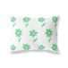 BonaMaison Petrol Groen-Wit Decoratieve Kussensloop, Kussenhoezen Bank, Decoratieve Kussenhoesjes, Kussensloop; Sofa, Slaapkamer, Kantoor, Auto 45x60 Cm - Ontworpen en vervaardigd in Turkije