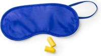 Merkloos / Sans marque Makito Western Europe Slaapmasker met oordoppen - Blauw - Verduisterend travel masker - kinderen en volwassenen