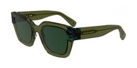 Longchamp LO771S Lunettes de soleil transparentes vertes/vert texturé pour femmes