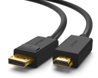 Ugreen 10239 adaptateur de câble vidéo 1,5 m DisplayPort HDMI Noir