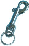 Wedo Karabijnhaken (set van 4, metaal, glanzend vernikkeld, 2x 65 mm, 2x 75 mm)