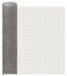 vidaXL Gaaswand 60 x 200 cm, 3 gaaspanelen, roestvrij staal 201, zilver
