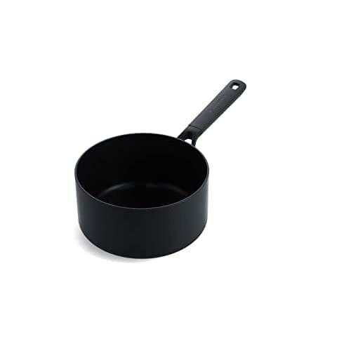 KitchenAid Classic Forged steelpan (20cm/3,1L), hard geanodiseerd, PFAS-vrije keramische antiaanbaklaag, geschikt voor inductie, geschikt voor oven, vaatwasmachinebestendig, zwart