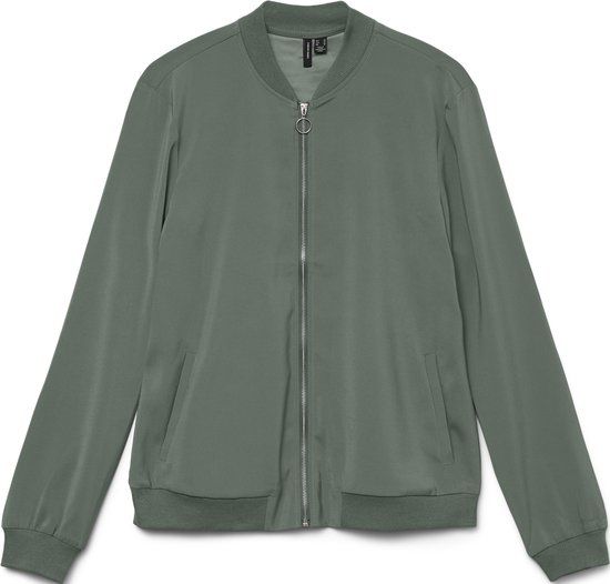 VERO MODA VMCOCO L/S BOMBER GA NOOS - Green - Women's Bomber Jacket - Size L