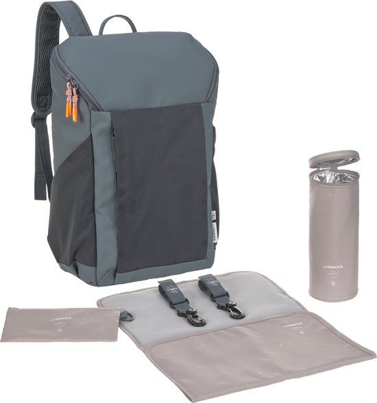 LÄSSIG Green Label Slender Up Backpack Rugzak - Reflective Anthracite