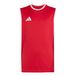 adidas Entrada26 Sleeveless Jersey Kids Shirt, team power red 2/white, 3-4 Years