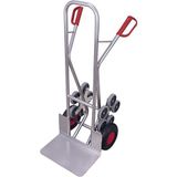 Variofit Trappensteekwagen aluminium met 2 vijfarmige wielsets