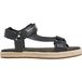 Pepe Jeans Sandalen 'SUNSET SAVAGE' zwart / wit