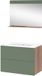 Vicco Ensemble de salle de bain Izan, Chêne doré/Vert, 3 pièces