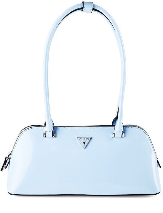 GUESS Arnela II Shoulder Satchel Bag Sky Blue