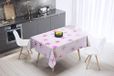 Bonamaison Tafelkleed, Anti-Mold, Sneldrogend, Waterdicht, 100% Polyester Tafellaken, Willekeurig patroon, 140 x 140 Cm