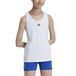 adidas meisjes Techfit Tank Shirt, white/black, 14-15 Years