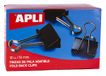 APLI Agipa 161021 etiketten, gelinieerd, 31 x 46 mm, 1000 stuks, blauw