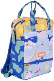 Milan School Lunchbox Met Vakken Odyssey Speciale Serie 9.5l 2l Blauw Kinderen