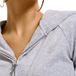 Juicy Couture Madison Classic Velour Hoodie Grijs - Maat S