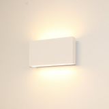 Artdelight Wandlamp Box Wit 2x LED 4W 2700K IP54 Dimbaar