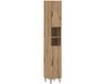 vidaXL - Badkamerkast - met - Open - Plank - HAARLEM - Artisanaal - eiken