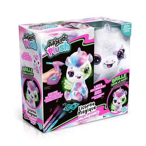Canal Toys Airbrush Pluche Eenhoorn - Gloeit in het Donker - OFG 274