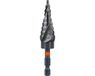 Rotec HSS Trappenboor IMPACT, TiAlN-coating, Ø4-6-8-10-12-14-16-18-20 mm