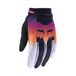 Fox Lady 180 Flora Dames Handschoenen Zwart/Roze Maat L