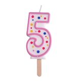 PME Cijferkaars #5 roze