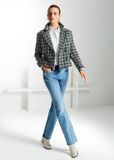 MADELEINE Blazer Blazer rookblauw / wolwit / lichtblauw