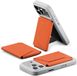MOFT Snap Field Wallet - Agile Travel Wallet - Compatibel met MagSafe - Magnetische Kaarthouder - Pasjeshouder 8 Pasjes - RFID Portemonnee - Origami Standaard - Oranje