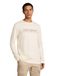 Tom Tailor - T-shirt à manches longues avec imprimé logo - Taille XXXL - Gardenia White