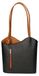 Sac à dos pour femmes, en cuir d'autruche, convertible, avec poignées, fabriqué en Italie, cadeau de luxe