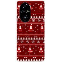 Huawei Honor 200 Pro 5G Bedrukt siliconen hoesje pull de noel santa
