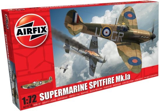 Airfix Supermarine Spitfire Mk.Ia - modelbouw pakket 1:72