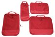Bells Louisiana Pastry HEYS EcoTex Compressible Packing Cubes Set 4pc Red