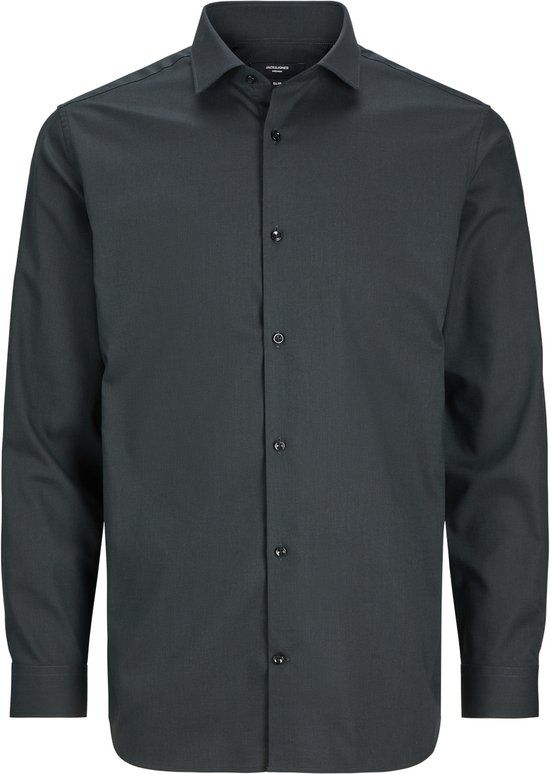 JACK & JONES JPRBLAPARKER Heren Overhemd - Maat M - Darkest Spruce;Slim Fit