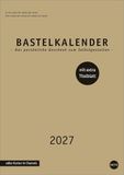 Premium Premium-Bastelkalender gold A4 2027