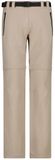 CMP Vrouwelijke convertible wandelpantalon