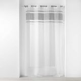 douceur d'intérieur Storia gordijn met ogen, 140 x 240 cm, gezandstraald, Top Jacquard