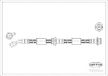 Corteco 19032482 remslang | Compatibel met: NISSAN MICRA II