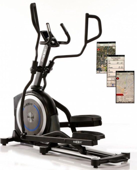 Gorilla Sports MAXXUS Crosstrainer CX 7.8 - Zwart