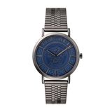 Versace VEJ401021 Polshorloge Heren Staal Blauw Saffierglas Quartz