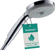 Famanu Ronde handdouche, compact formaat, chroom afwerking