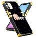 Voor iPhone 11 Square Edge Phone Case I Love You Flexibele Premium anti-kras beschermhoes voor iPhone 11