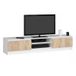 AKORD Furniture Factory OP0LRTVCLP160BIASON meuble TV et centre de divertissement 2 étagères