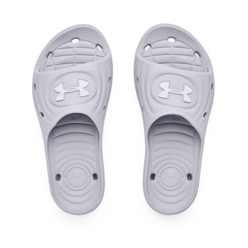 Under Armour Locker IV Charged - Badslippers - Grijs
