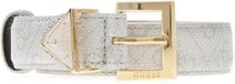 GUESS NOELLE ADJ & NOT REV H25 Dames Kledingriem maat M- BONE LOGO